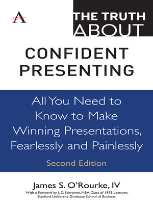 cover image of The Truth about Confident Presenting